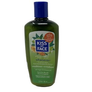 Kiss My Face Whenever Hair Conditioner Green Tea & Lime Argan Oil 11 Oz